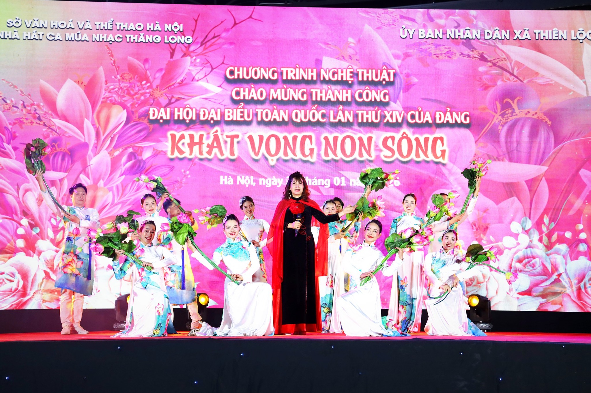 Chương trình nghệ thuật chào mừng thành công Đại hội Đảng toàn quốc lần thứ XIV