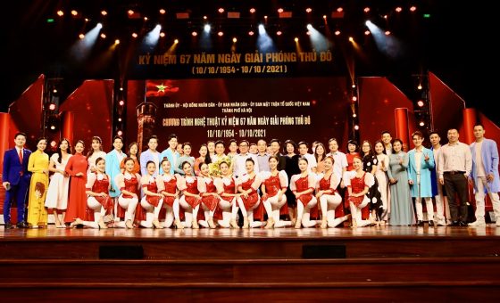 Khúc tráng ca Hà Nội – Chương trình nghệ thuật chào mừng Kỷ niệm 67 năm ngày giải phóng Thủ đô (10/10/1954-10/10/2021),  truyền hình trực tiếp kênh HN1 ngày 10/10/2021