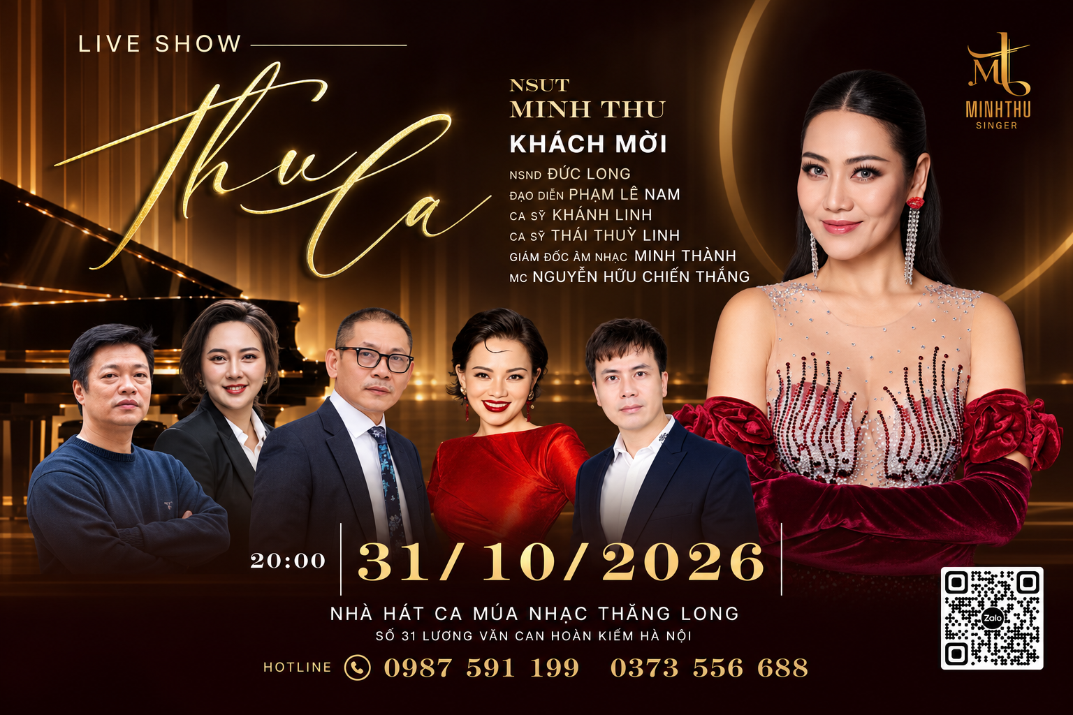 Minishow NSƯT Minh Thu: Thu ca